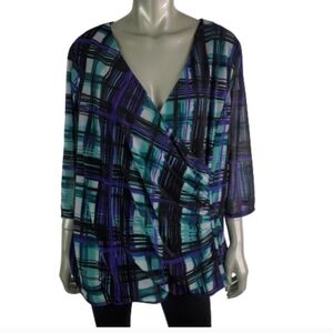 Dana Buchman Women's Top Plus 2X